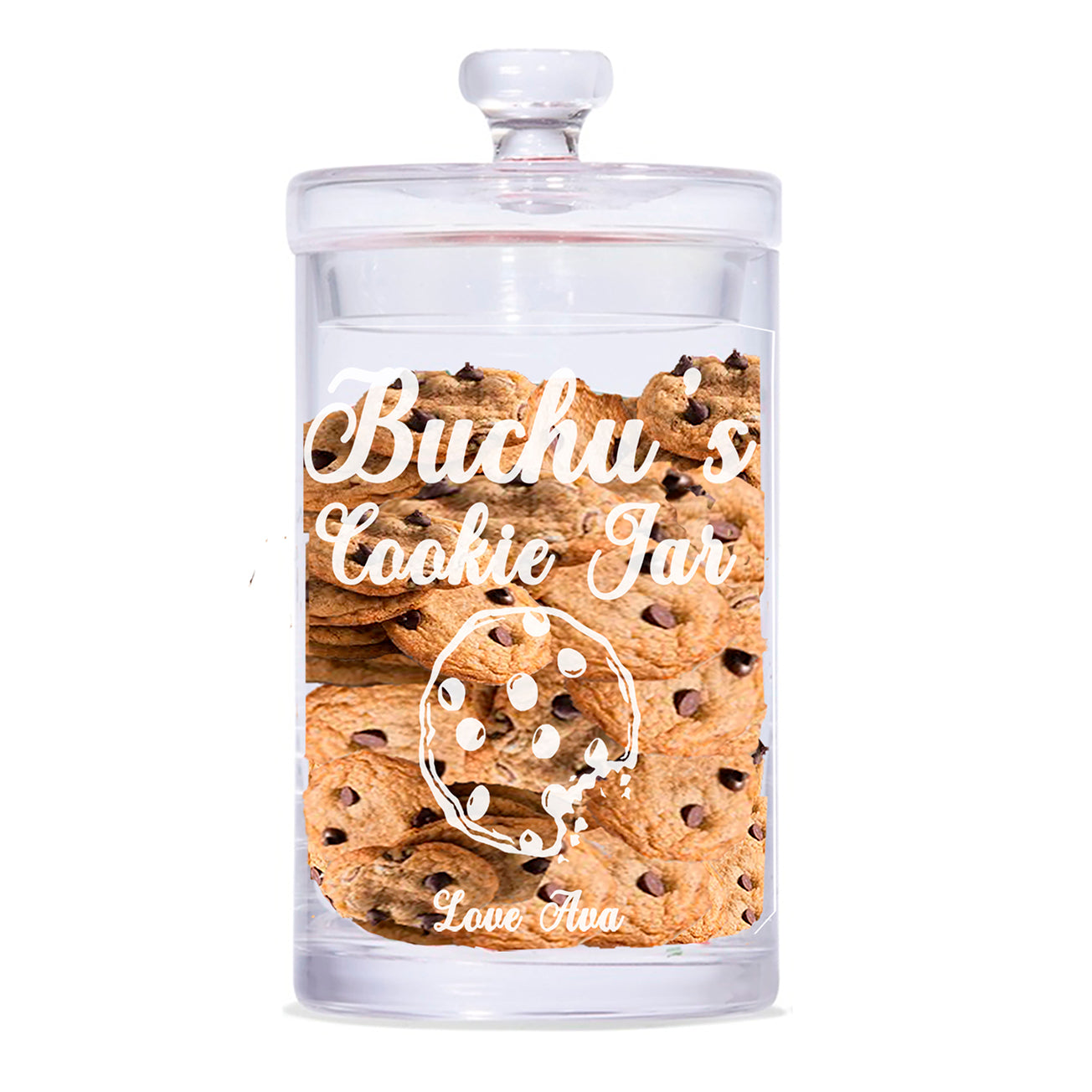 Unique gift for Mum. Customized engraved cookie jar. Unique gift for Mum.