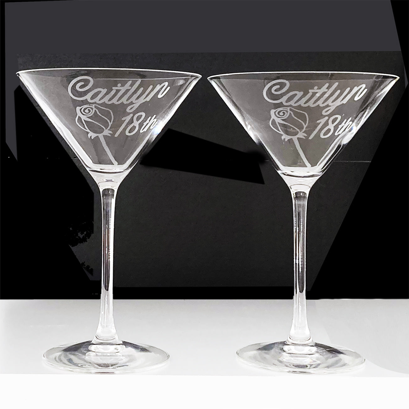 Custom Cocktail Glass. Martini Glass!