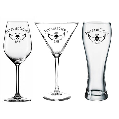 Personalized Engraving Wine Glasses